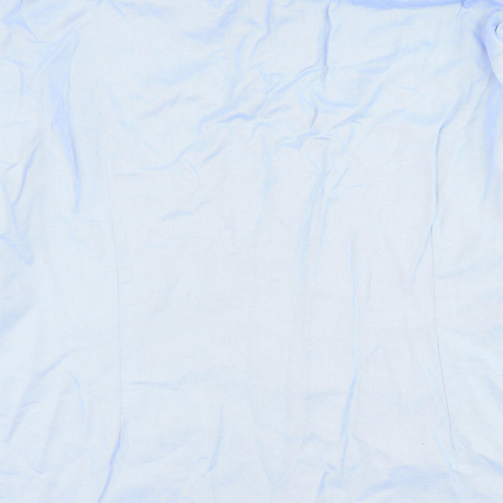 Hawes & Curtis Mens Blue    Dress Shirt Size 15.5