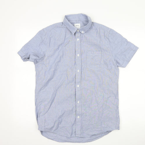 Burton Mens Blue    Button-Up Size M