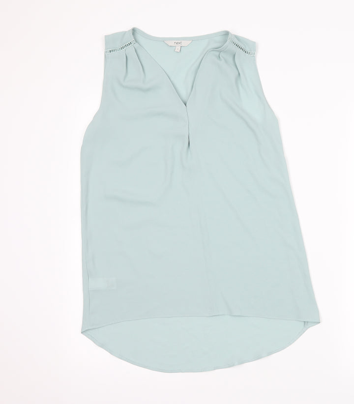 NEXT Womens Green   Basic Blouse Size 6