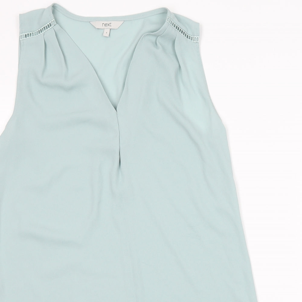 NEXT Womens Green   Basic Blouse Size 6