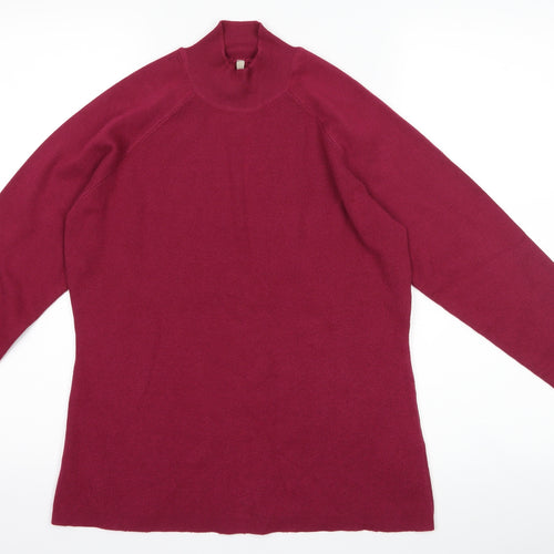 Anthology Womens Purple   Pullover Jumper Size 16