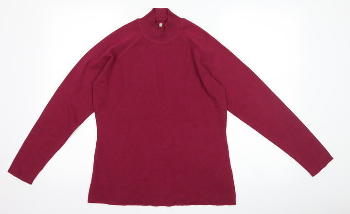 Anthology Womens Purple Pullover Jumper Size 16