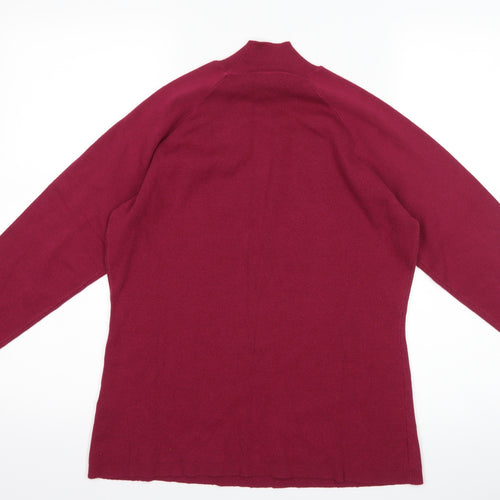 Anthology Womens Purple   Pullover Jumper Size 16