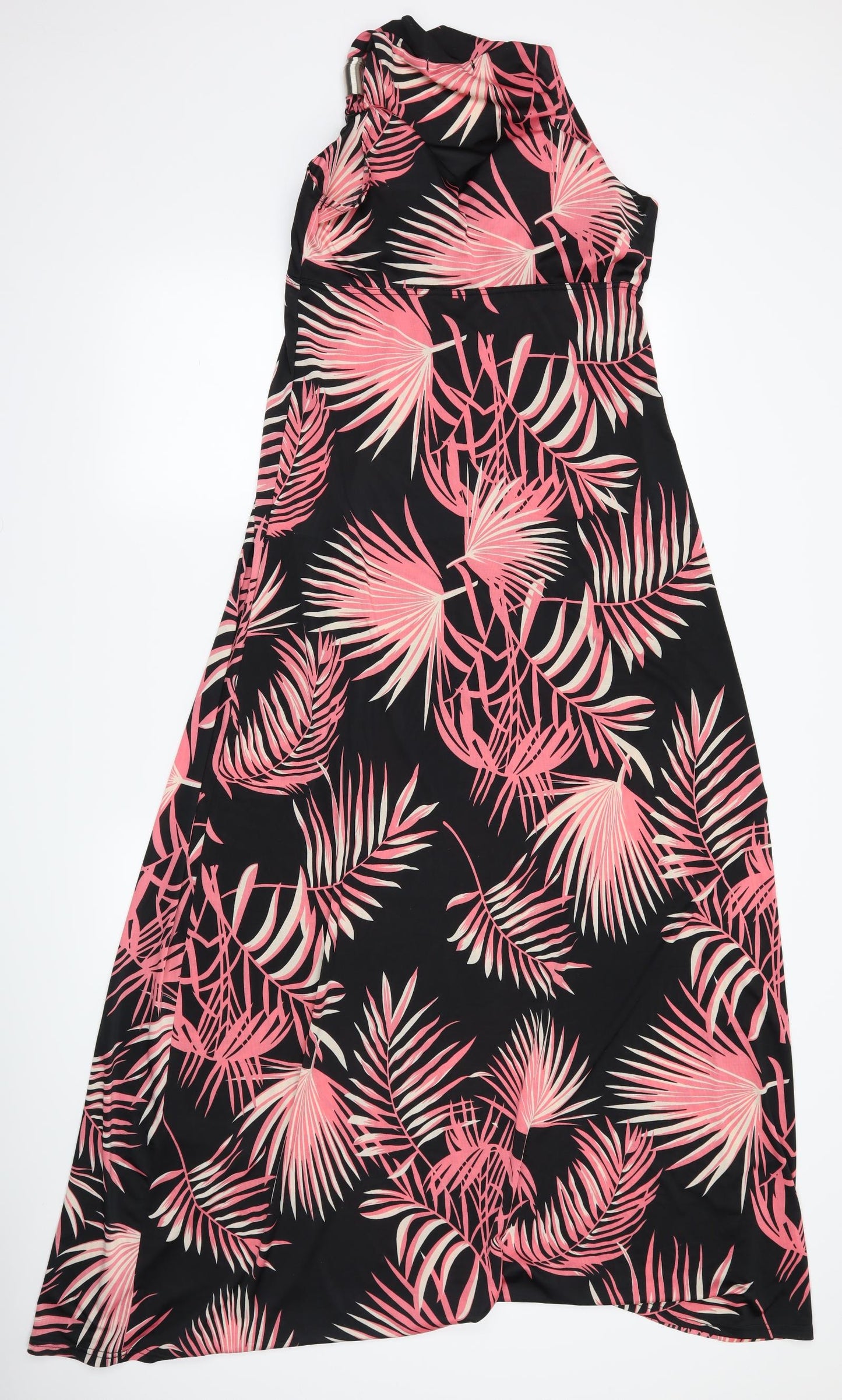 New Look Womens Black Floral  Maxi  Size 12