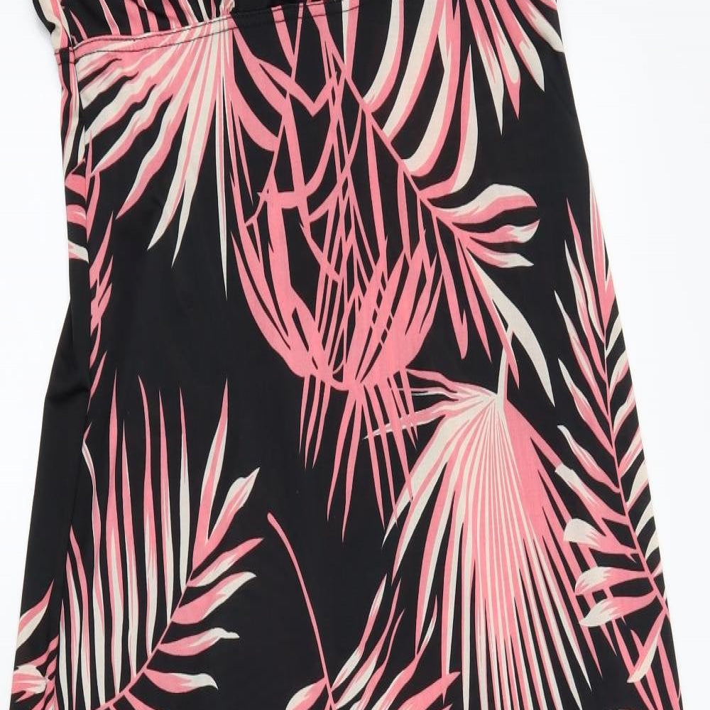 New Look Womens Black Floral  Maxi  Size 12