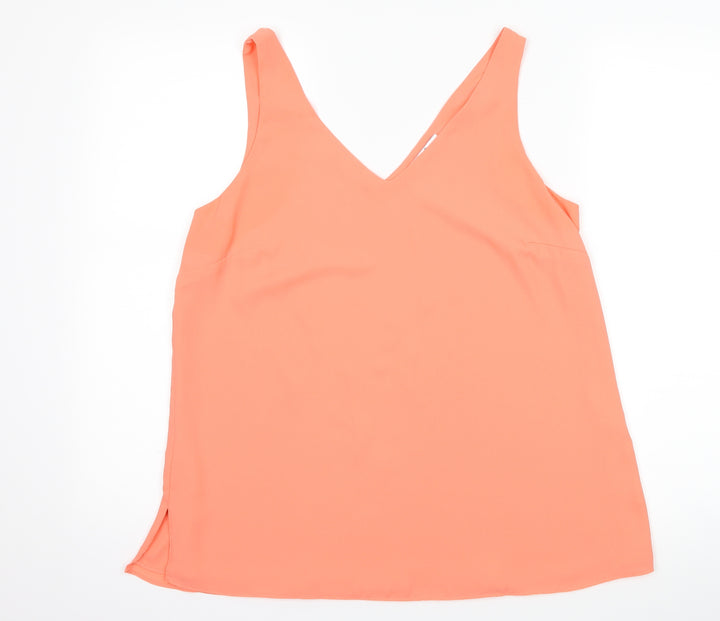 Wallis Womens Pink Basic Tank Size 12