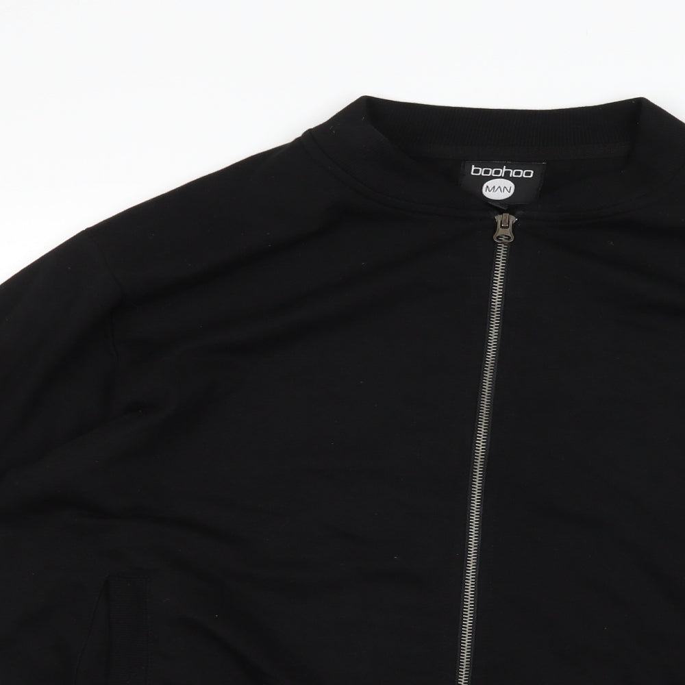 Boohoo Mens Black   Jacket  Size XL