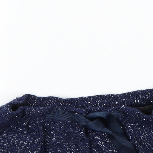 Nutmeg Girls Blue   Paperbag Shorts Size 3 Years