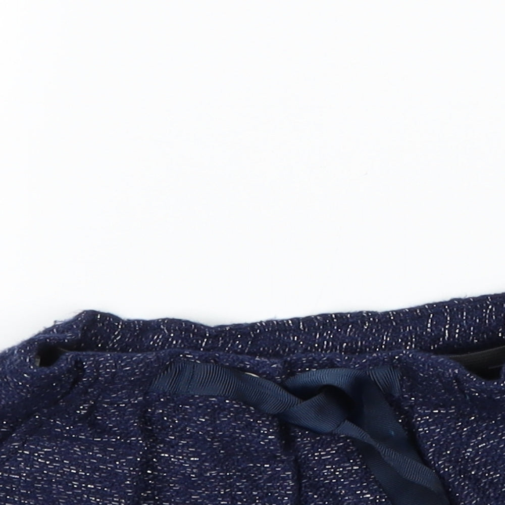 Nutmeg Girls Blue   Paperbag Shorts Size 3 Years