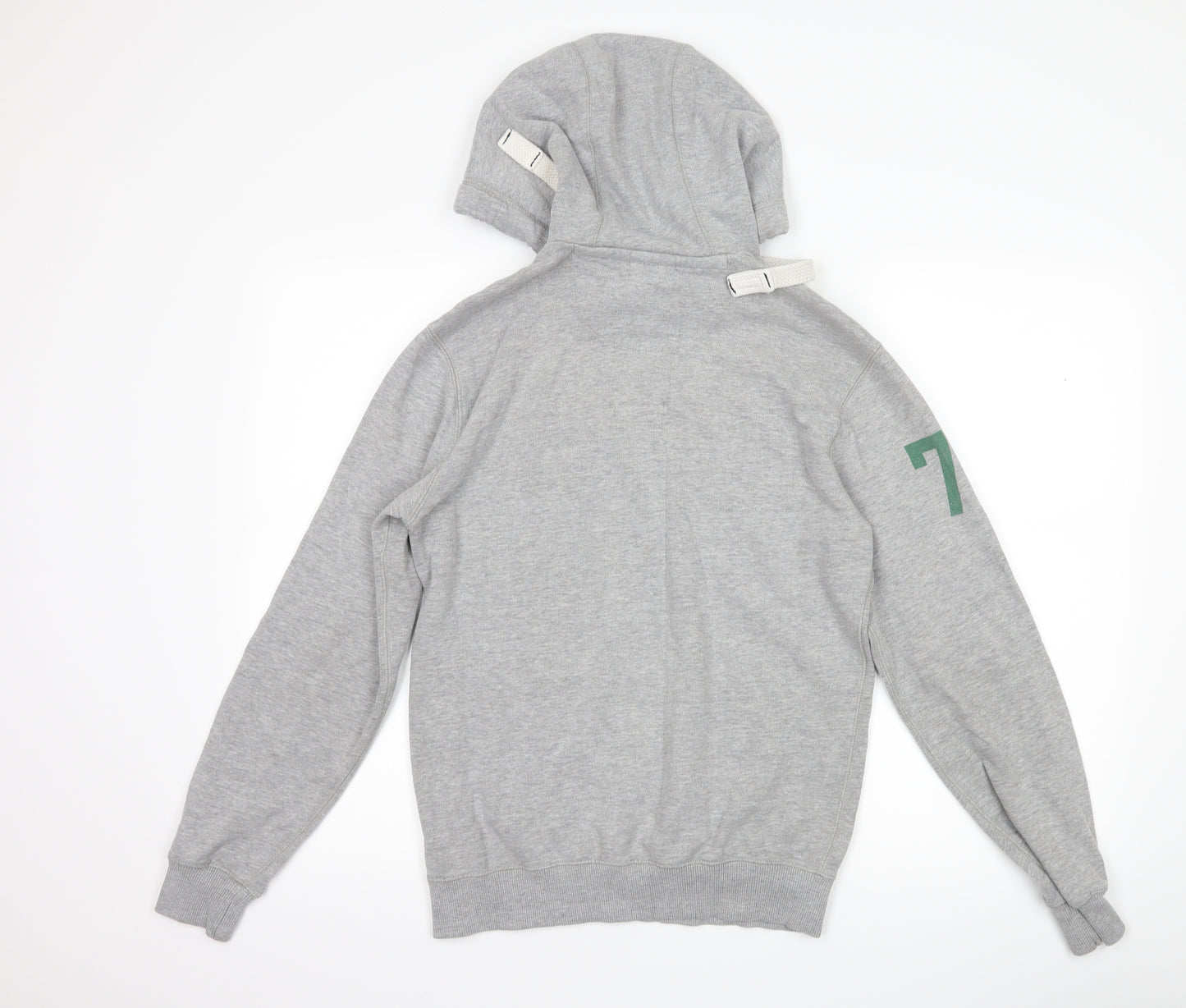 F&F Mens Grey   Pullover Hoodie Size XS  - graphic