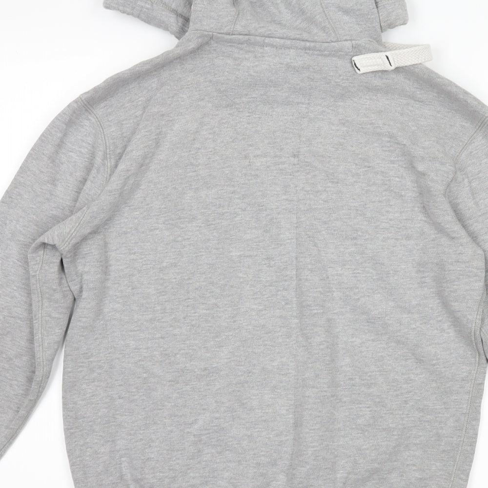 F&F Mens Grey   Pullover Hoodie Size XS  - graphic
