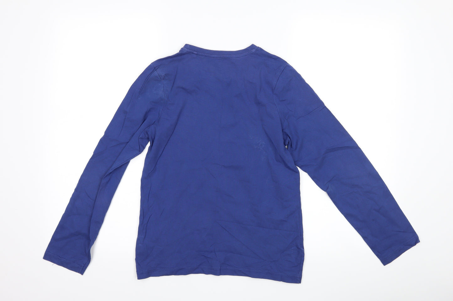 TU Boys Blue   Basic T-Shirt Size 11 Years  - skateboard