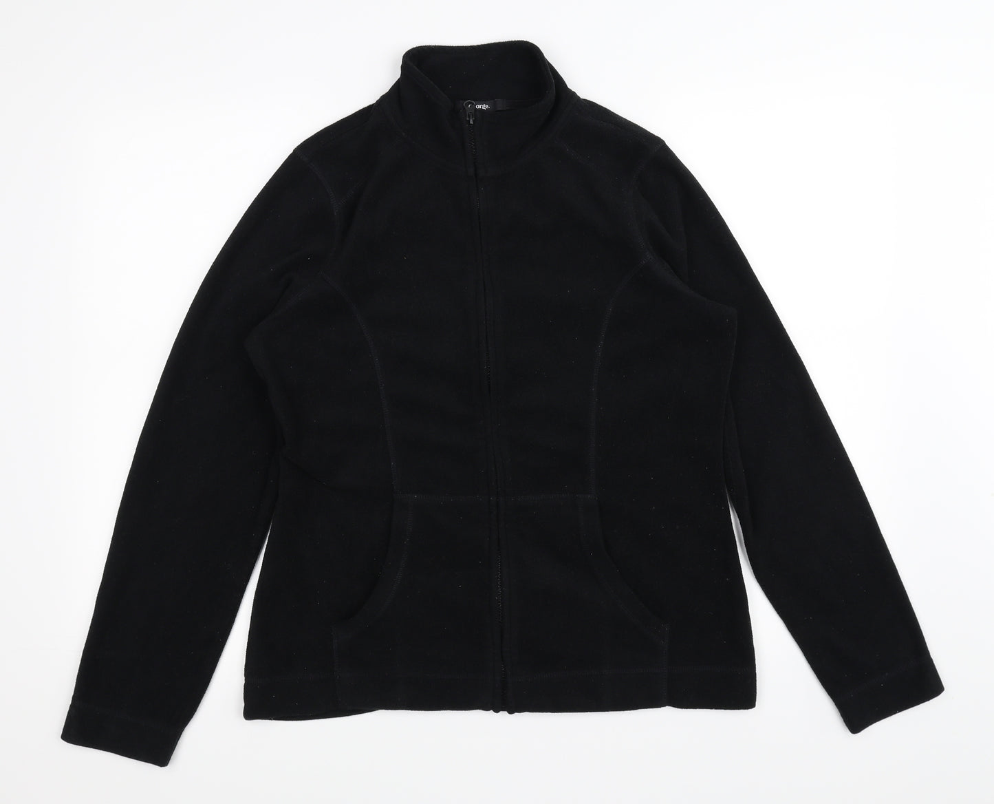 George Womens Black   Jacket Coat Size 12