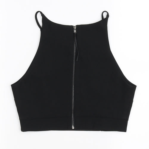 Topshop Womens Black   Basic Tank Size 6