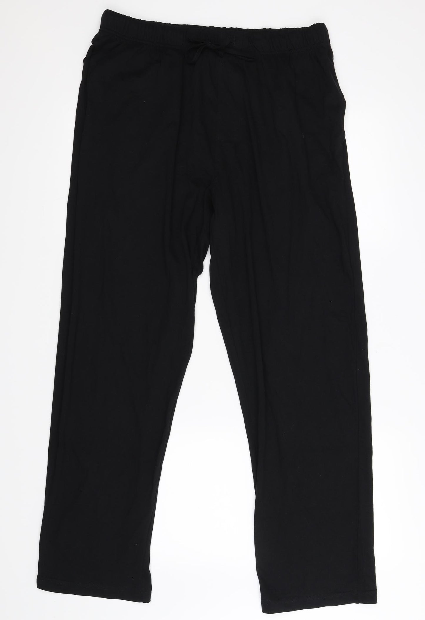 Preworn Womens Black   Jogger Trousers Size L L28 in