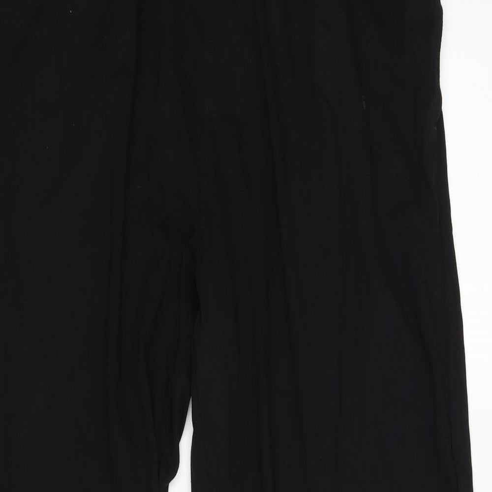 Preworn Womens Black   Jogger Trousers Size L L28 in