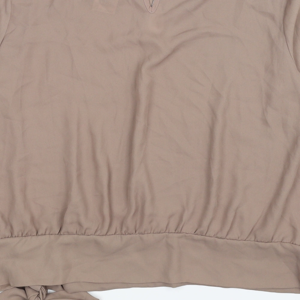Select Womens Blue   Basic Blouse Size 16