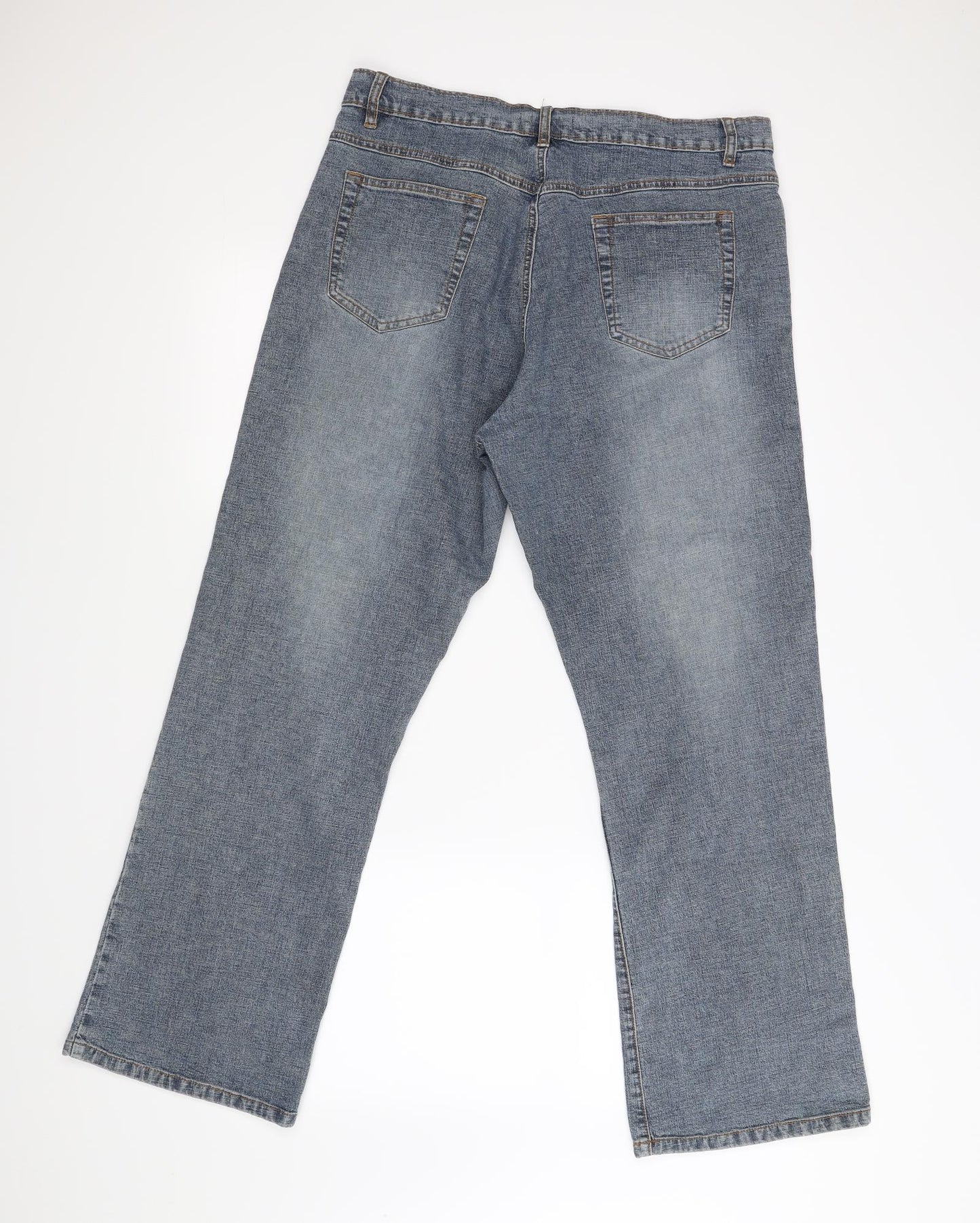 BHS Womens Blue   Straight Jeans Size 16 L28 in