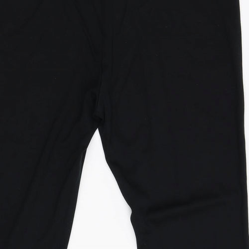 M&S Womens Black   Trousers  Size 20 L25 in - short