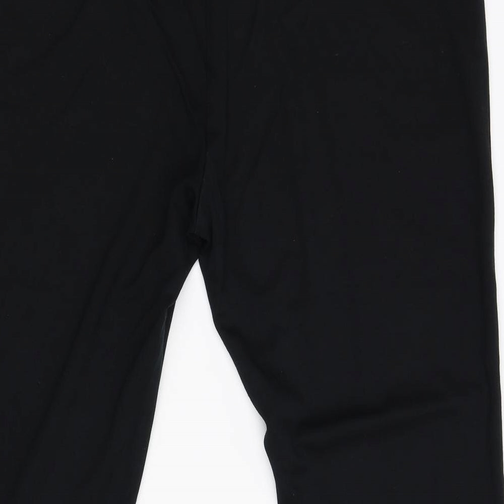 M&S Womens Black   Trousers  Size 20 L25 in - short