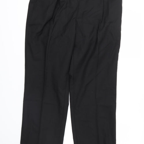 Dimensions Mens Black   Trousers  Size 32 in L28 in