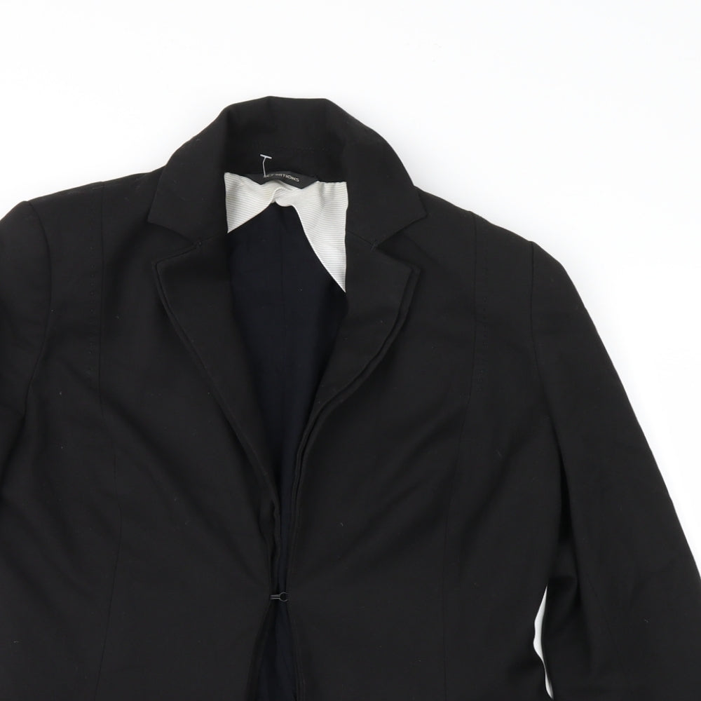definitions Womens Black   Jacket Suit Jacket Size 8