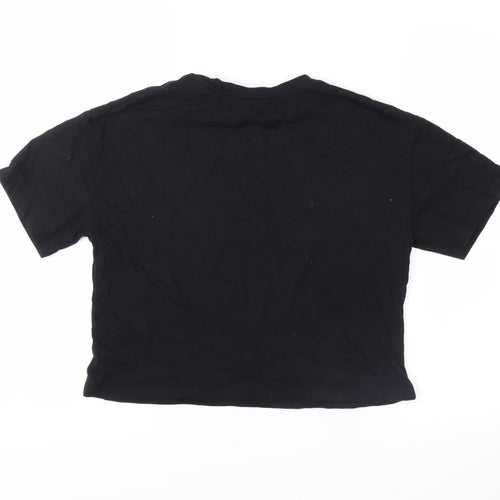 River Island Girls Black   Basic T-Shirt Size 11-12 Years  - couture
