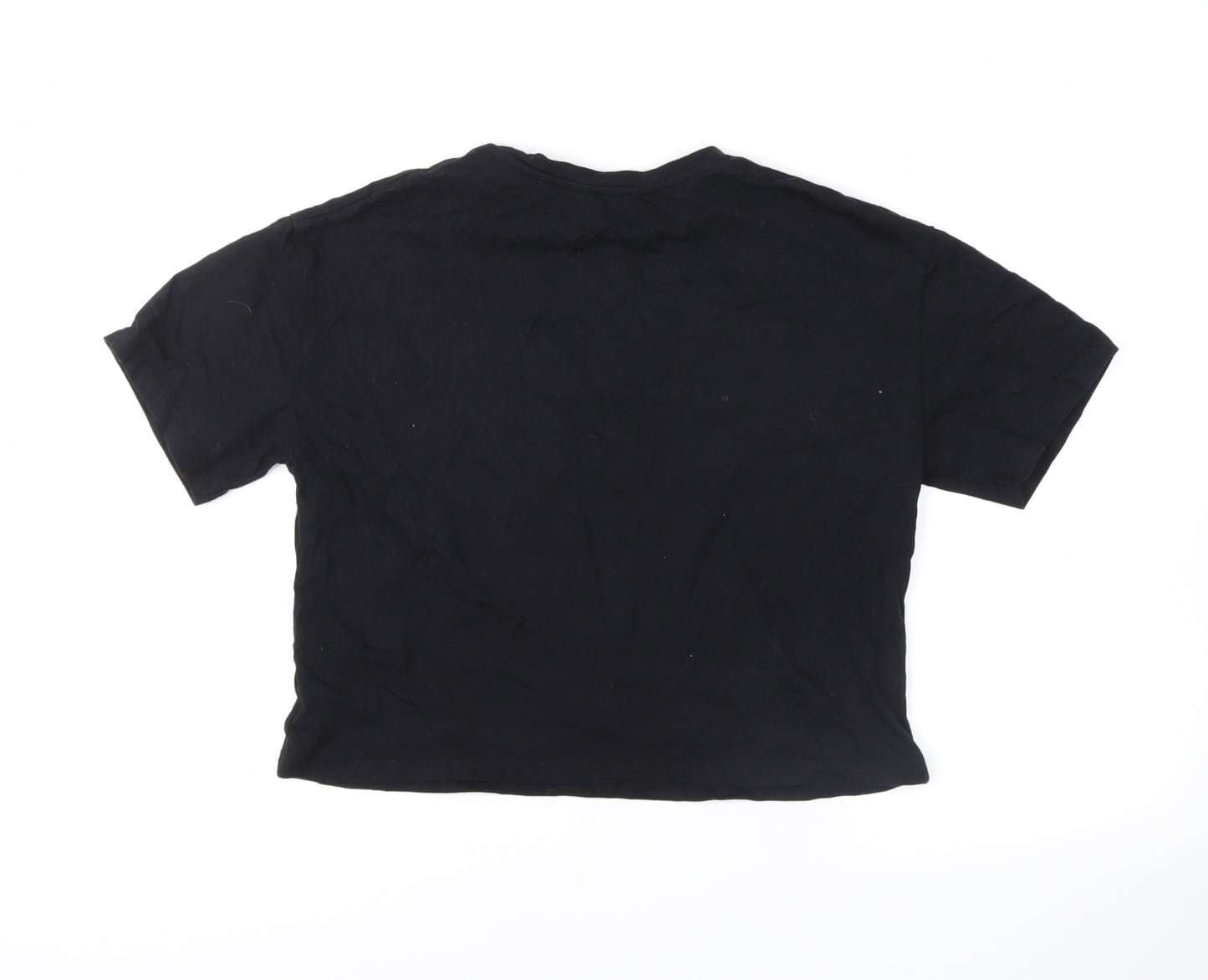 River Island Girls Black   Basic T-Shirt Size 11-12 Years  - couture