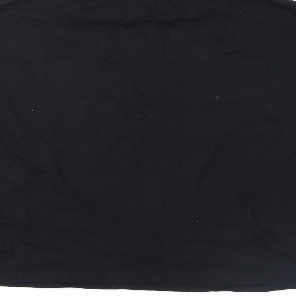 River Island Girls Black   Basic T-Shirt Size 11-12 Years  - couture