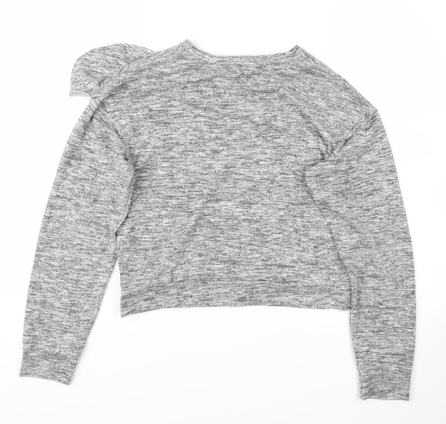 Candy Couture Girls Grey   Pullover Jumper Size 13 Years