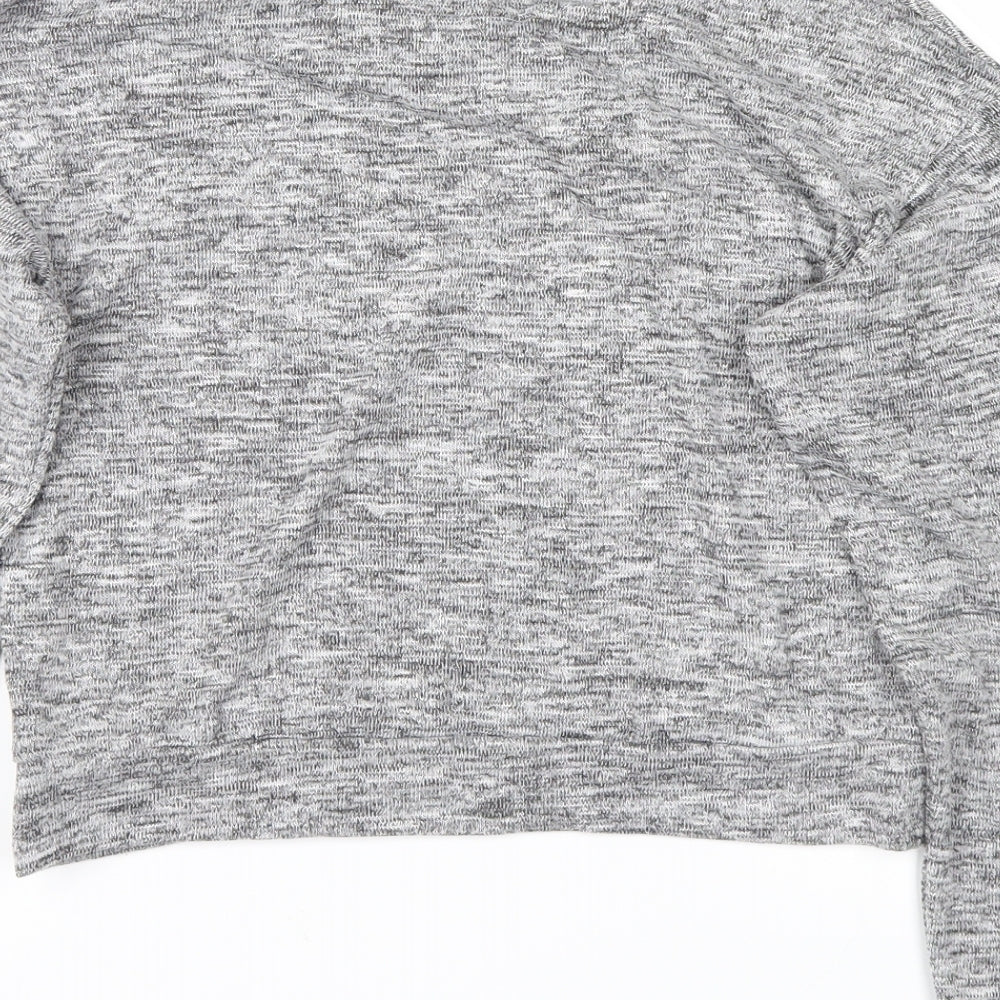 Candy Couture Girls Grey   Pullover Jumper Size 13 Years