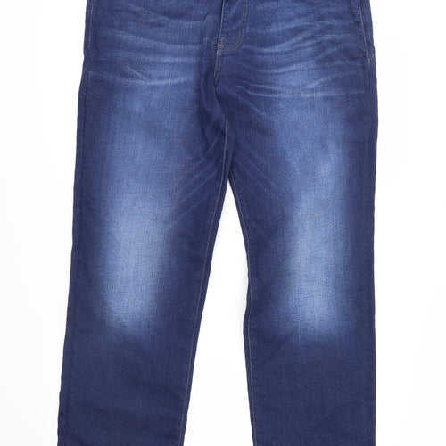 NEXT Mens Blue   Straight Jeans Size 32 in L31 in