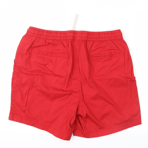 Primark Mens Red   Cargo Shorts Size 38 in