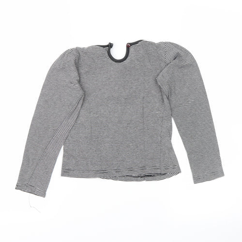 girl2girl Girls Black Striped  Basic Casual Size 4-5 Years