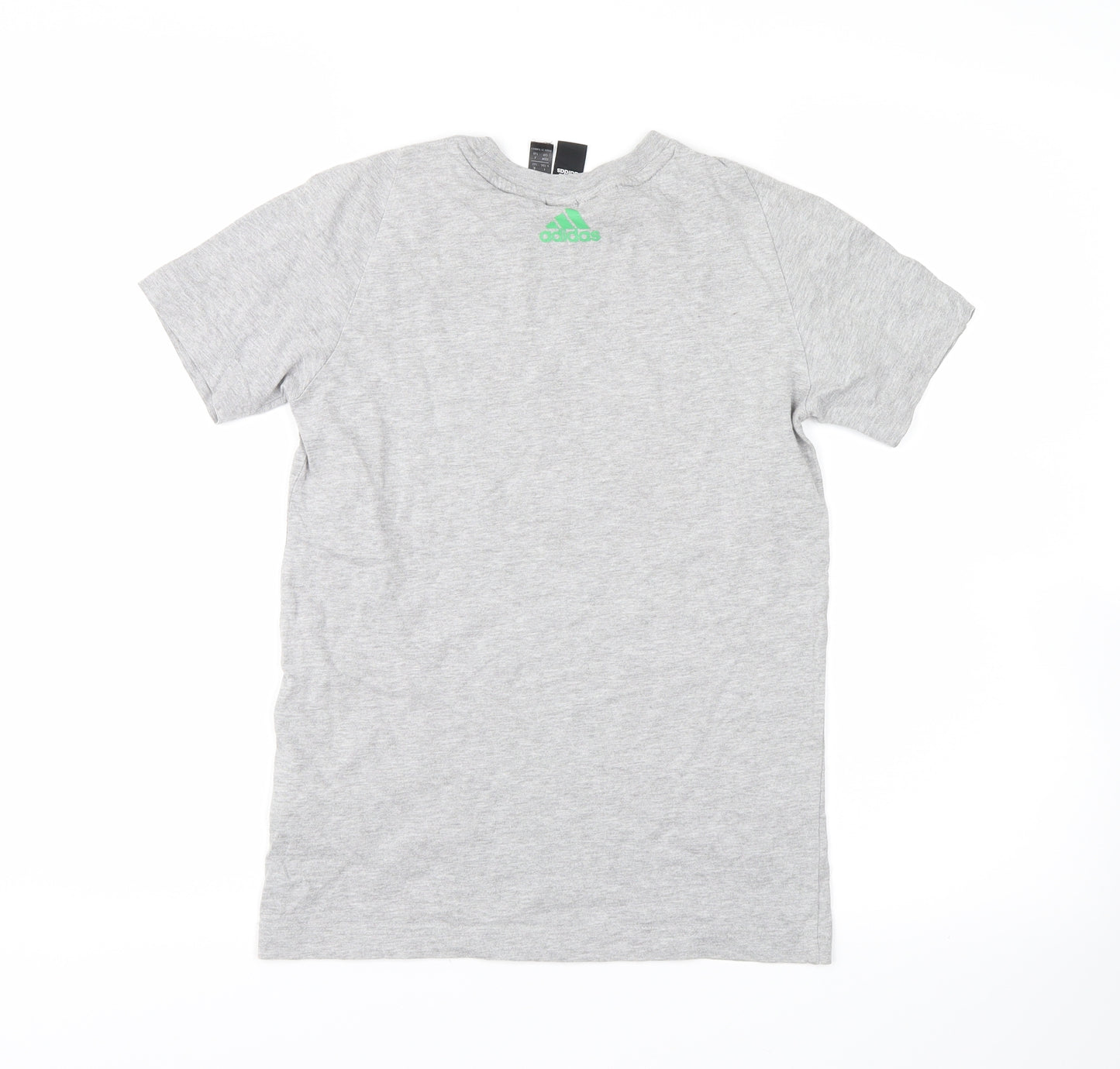 adidas Boys Grey   Basic T-Shirt Size 9-10 Years  - adidas