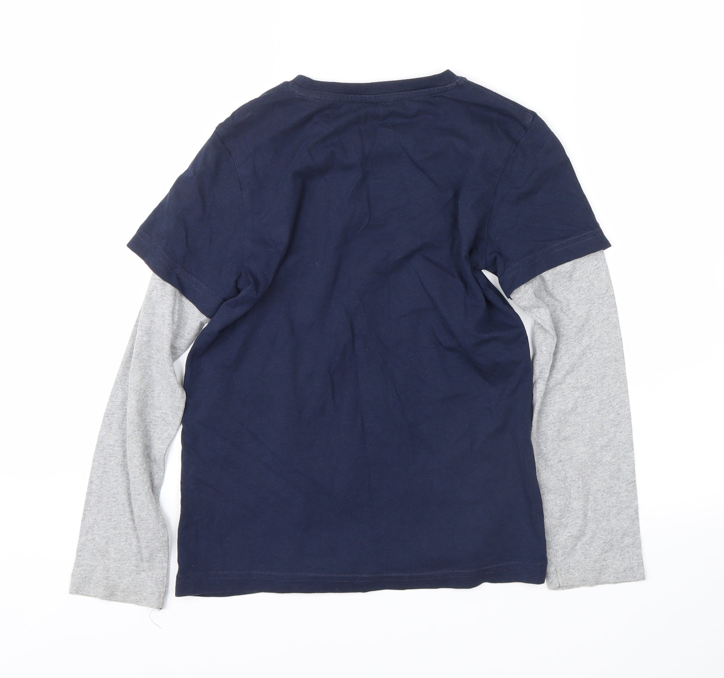 no brand Boys Blue   Pullover Sweatshirt Size 8-9 Years  - manhatten