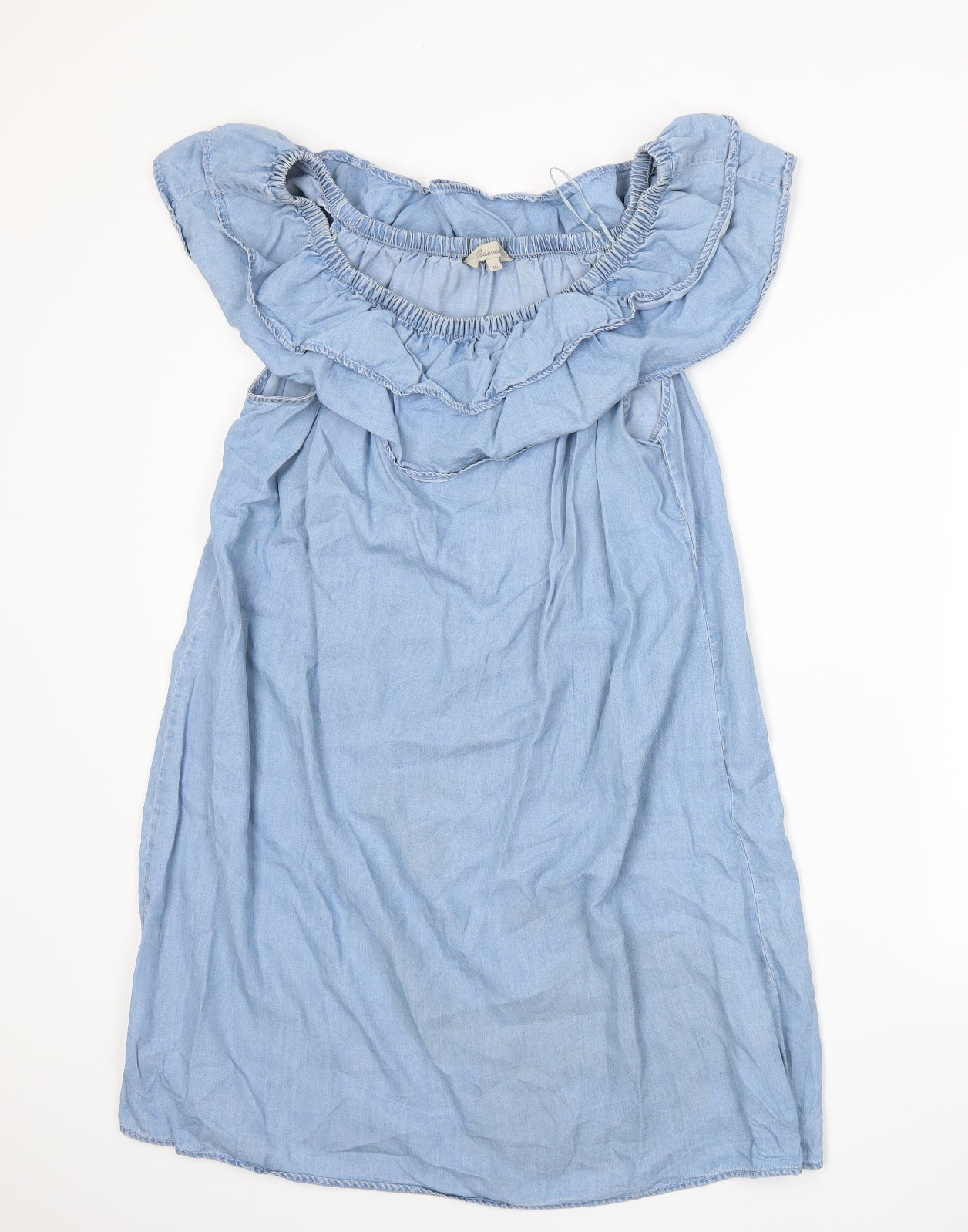 Peacocks Womens Blue   A-Line  Size 16