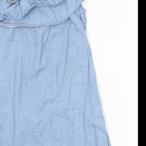 Peacocks Womens Blue   A-Line  Size 16