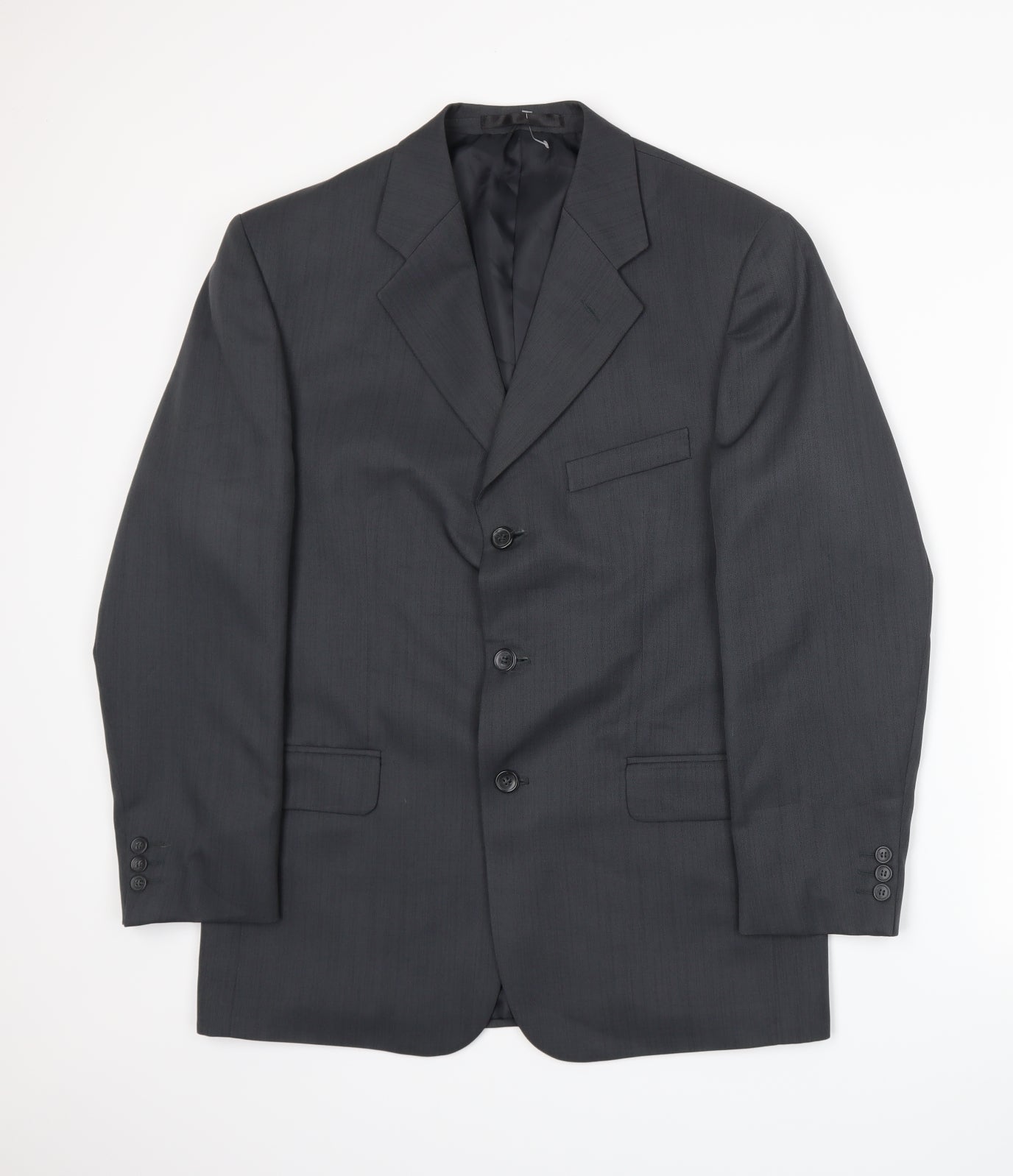 Zantos Mens Grey   Jacket Suit Jacket Size M