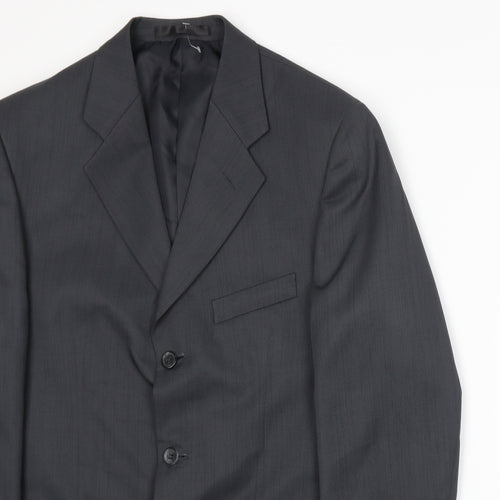 Zantos Mens Grey   Jacket Suit Jacket Size M