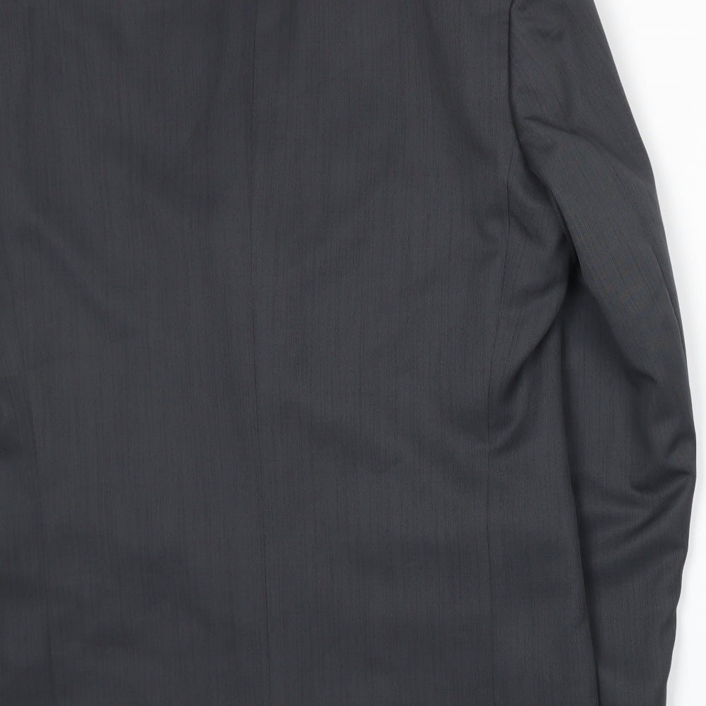 Zantos Mens Grey   Jacket Suit Jacket Size M