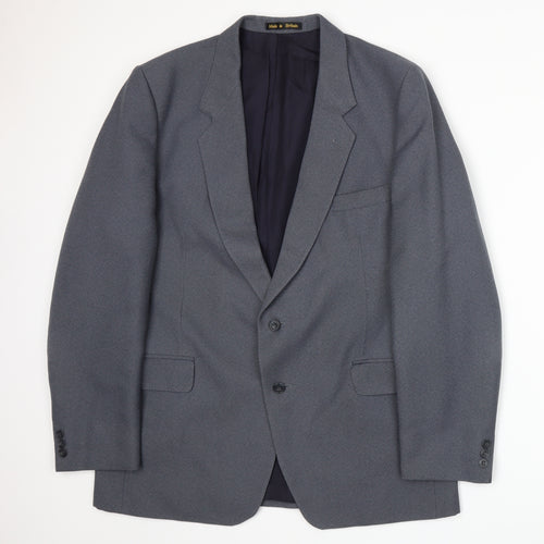 Dunn & Co Mens Grey   Jacket Suit Jacket Size XL