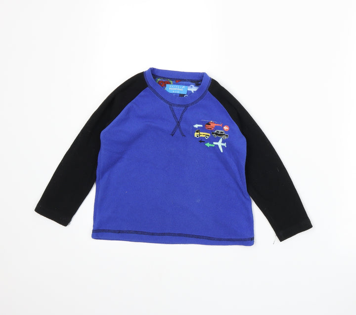 Primark Boys Blue Basic Polo Size 3-4 Years