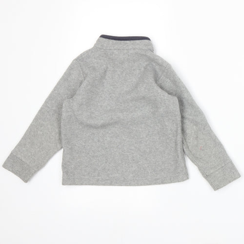 Marks and Spencer Boys Grey   Henley Sweatshirt Size 3-4 Years