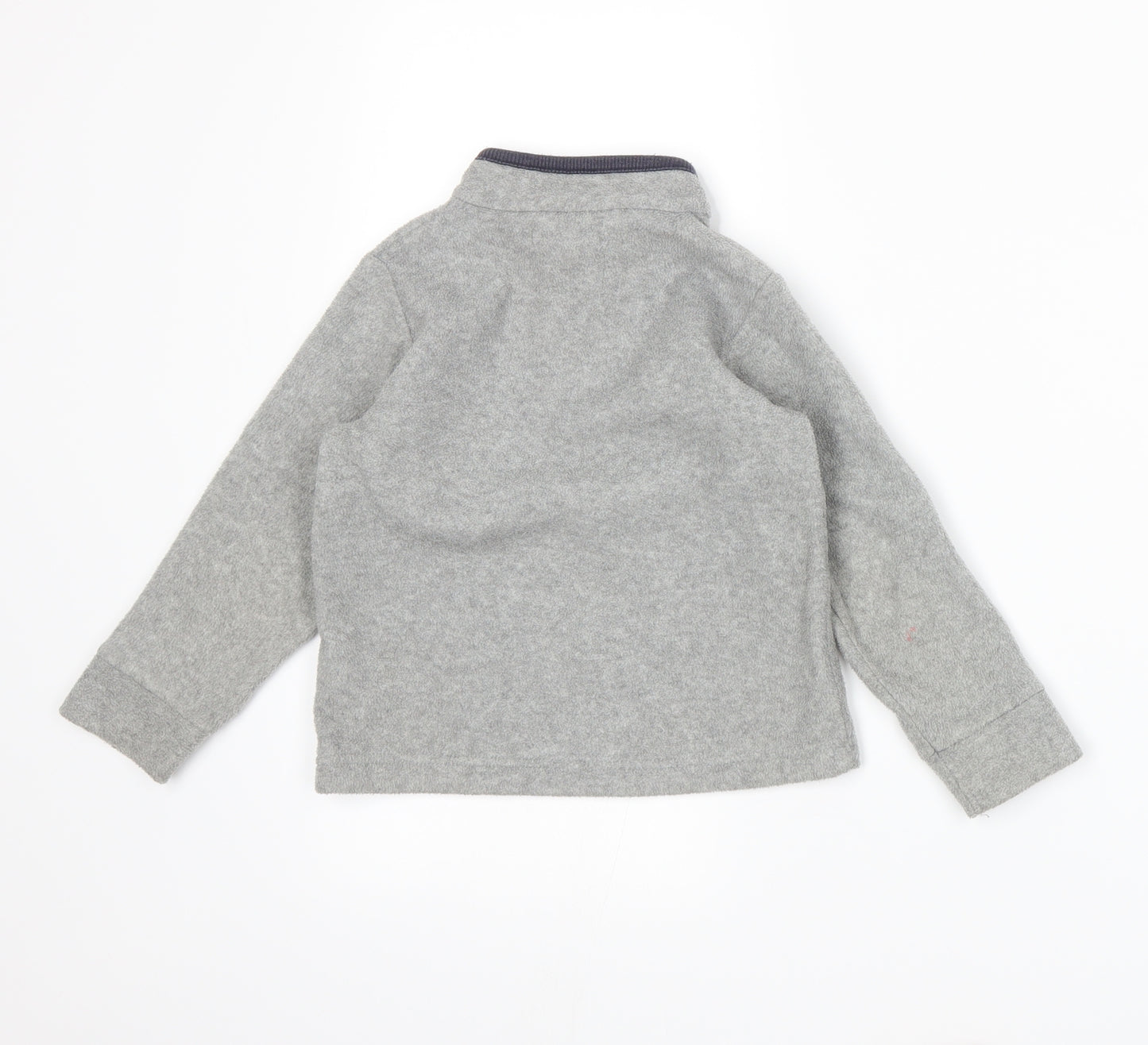 Marks and Spencer Boys Grey   Henley Sweatshirt Size 3-4 Years