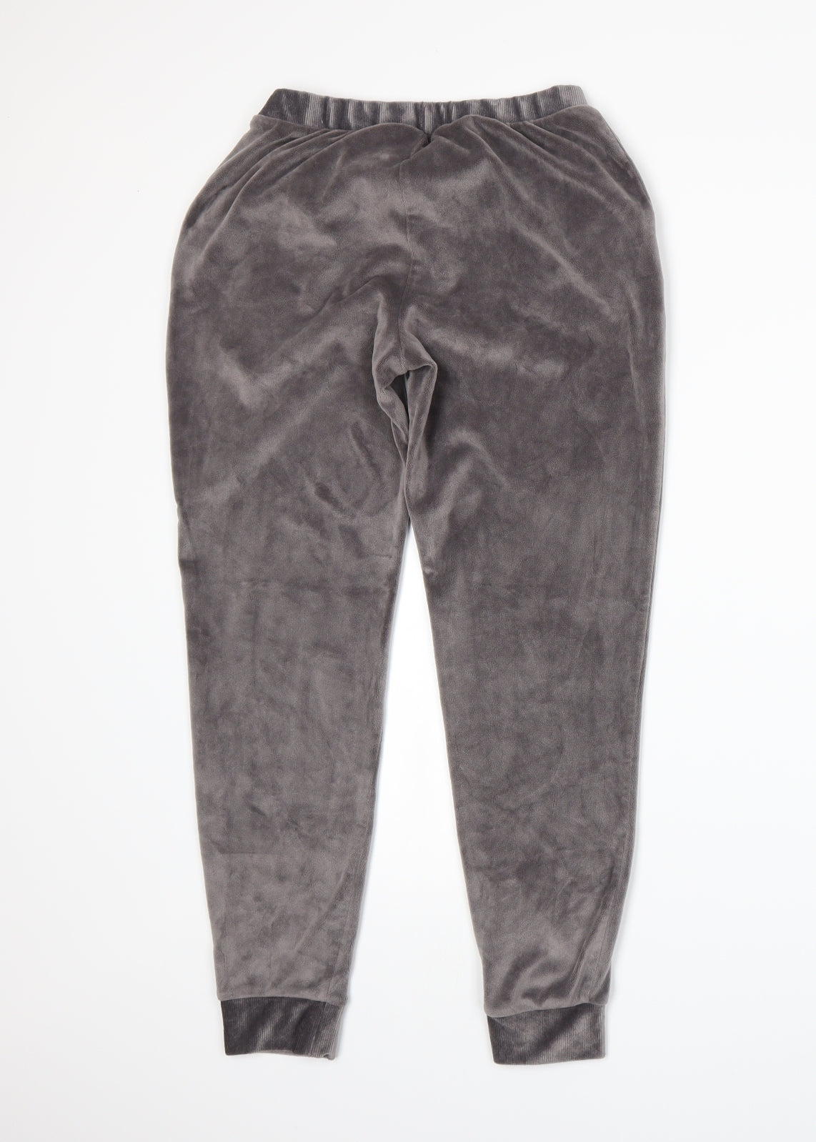 George Womens Grey  Velour Sweatpants Trousers Size M L24 in