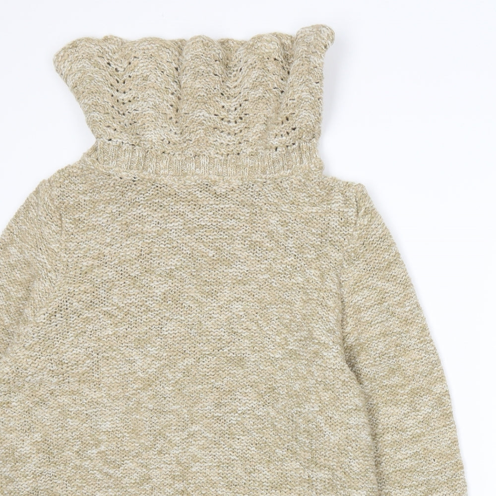 Per Una Womens Beige  Knit Pullover Jumper Size XL