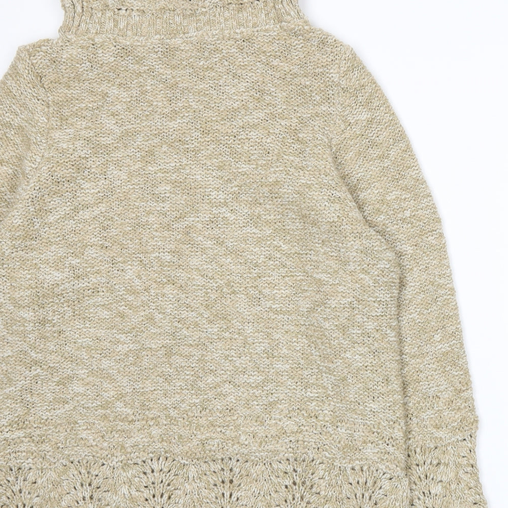 Per Una Womens Beige  Knit Pullover Jumper Size XL