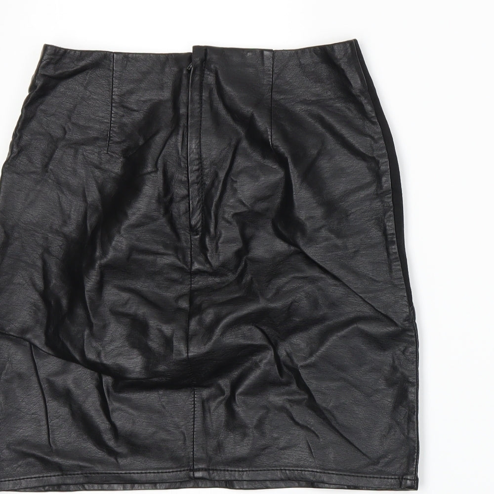 Divided by H&M Womens Black   A-Line Skirt Size 6