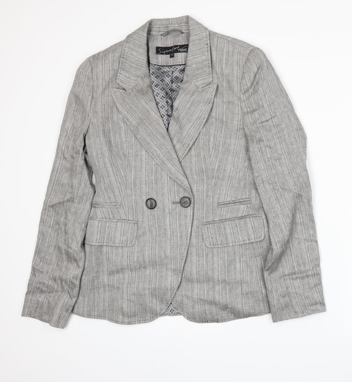 NEXT Womens Grey   Jacket Suit Jacket Size 10